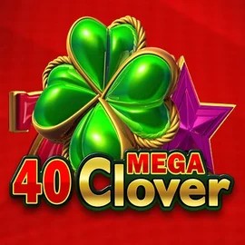 40 Mega Clover game by Amusnet Interactive – logo hosted on Robocat Casino