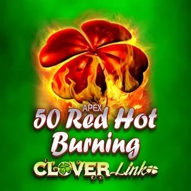 Try 50 Red Hot Burning Clover Links slot by Novomatic on rrobocatcasino.com – logo image
