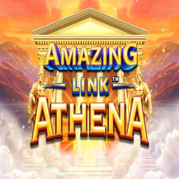 Amazing Link Athena logo – Slots by SpinPlay Games at Robocat Casino