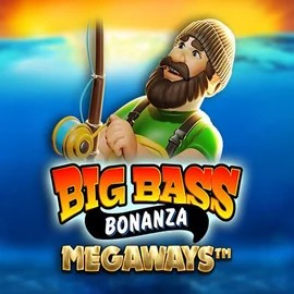 Big Bass Bonanza Megaways logo by Pragmatic Play Robocat Casino