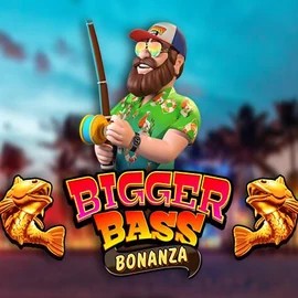 Bigger Bass Bonanza slot visual from Pragmatic Play available on rrobocatcasino.com