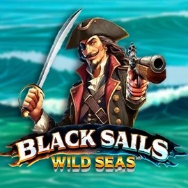 Black Sails Wild Seas by Infinity Dragon Studios, showcased at rrobocatcasino.com – game logo