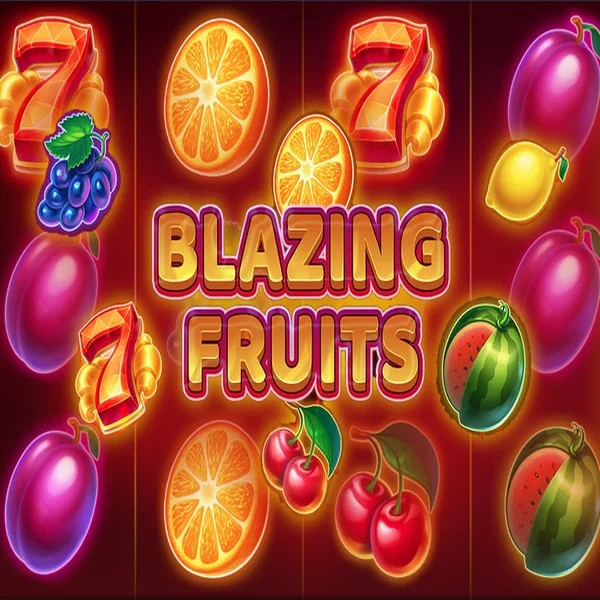 Blazing Fruits slot icon by Inbet Games, available at Robocat Casino