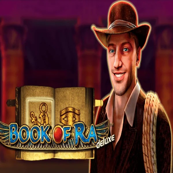 Play Book of Ra Deluxe slot by Novomatic on rrobocatcasino.com