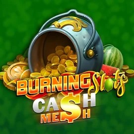 Slots logo of Burning Slots Cash Mesh from BF Games at Robocat Casino