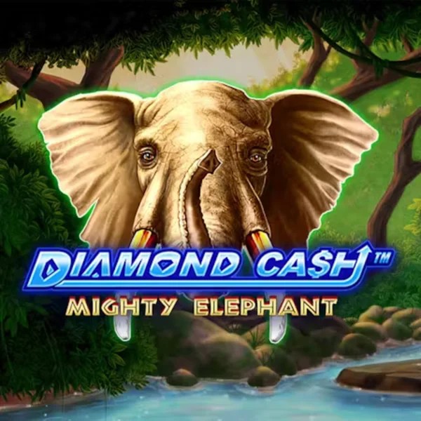 Diamond Cash Mighty Elephant casino game by Greentube – featured logo at Robocat Casino