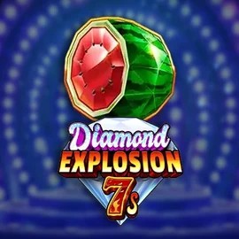 Diamond Explosion 7s slot icon by RubyPlay, available at Robocat Casino