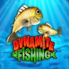 Official Slots logo: Dynamite Fishing by Inspired Gaming at Robocat Casino