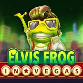 Elvis Frog In Vegas slot logo by BGAMING at Robocat Casino