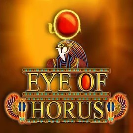 Eye of Horus logo by RTG (Reel Time Gaming) at Robocat Casino