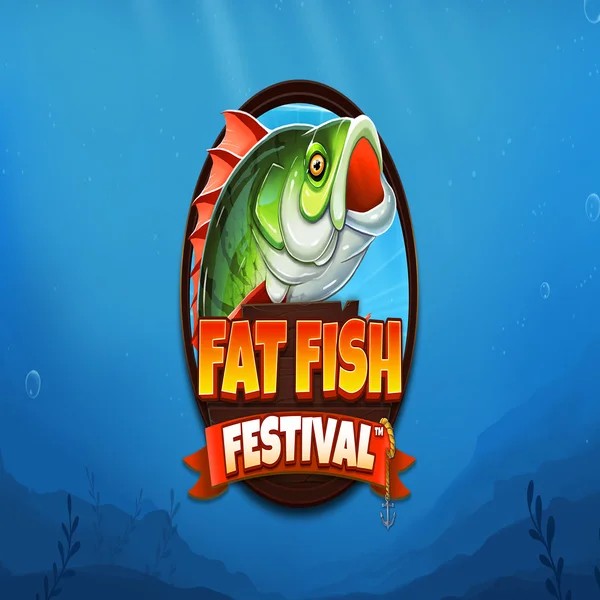 Fat Fish Festival logo – Slots by Wishbone Games at Robocat Casino