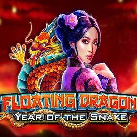 Floating Dragon Year of the Snake logo – Slots by Pragmatic Play at Robocat Casino