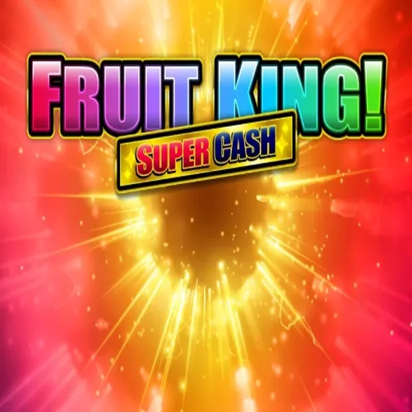 Fruit King Super Cash slot logo by Greentube at Robocat Casino