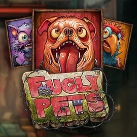 Fugly Pets casino game by Stakelogic – featured logo at Robocat Casino