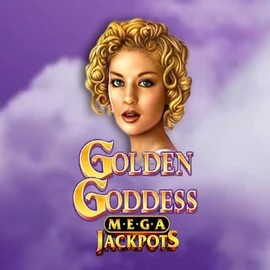 Golden Goddess Megajackpots logo by IGT Robocat Casino