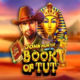 John Hunter and the Book of Tut casino game by Pragmatic Play – featured logo at Robocat Casino