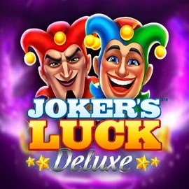 Jokers Luck Deluxe slot visual from Skywind Group available on rrobocatcasino.com