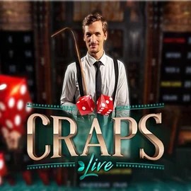 Live Casino logo of Live Craps from Evolution at Robocat Casino
