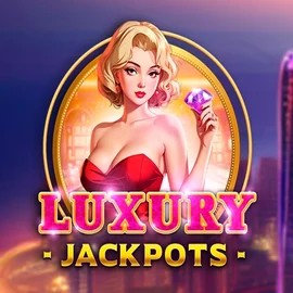 Luxury Jackpots online game logo by Triple Cherry on rrobocatcasino.com