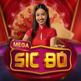 Mega Sic Bo logo by Pragmatic Play at Robocat Casino