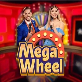 Mega Wheel slot visual from Pragmatic Play available on rrobocatcasino.com