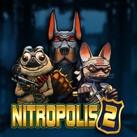 Nitropolis 2 logo by ELK Studios Robocat Casino