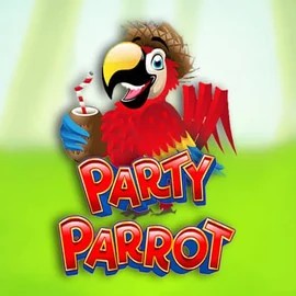 Party Parrot online game logo by Rival on rrobocatcasino.com