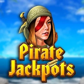 Pirate Jackpots logo – Jackpots by Belatra Games at Robocat Casino