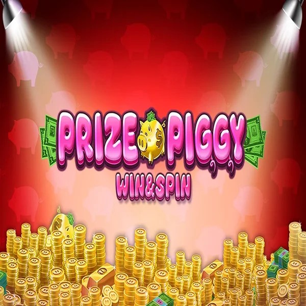 Prize Piggy Win & Spin slot visual from Inspired Gaming available on rrobocatcasino.com