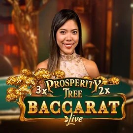 Prosperity Tree Baccarat game by Evolution – logo hosted on Robocat Casino