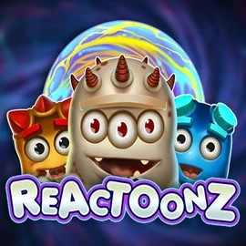 Try Reactoonz slot by Play'n GO on rrobocatcasino.com – logo image