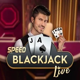 Speed Blackjack logo by Pragmatic Play Robocat Casino