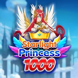 Starlight Princess 1000 online game logo by Pragmatic Play on rrobocatcasino.com