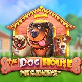 The Dog House Megaways logo by Pragmatic Play at Robocat Casino