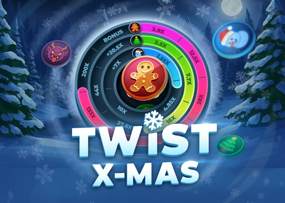 Play the Twist X-mas slot by InOut on Robocat Casino
