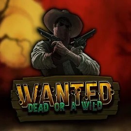 Wanted Dead or a Wild game by Hacksaw Gaming – logo hosted on Robocat Casino