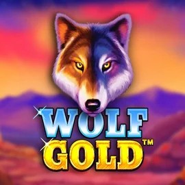 Wolf Gold game by Pragmatic Play – logo hosted on Robocat Casino